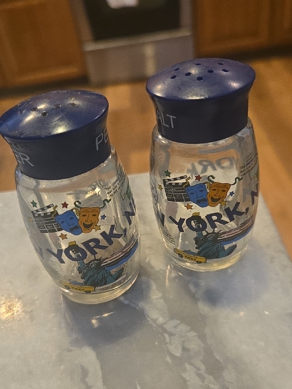Salt And Pepper Shakers NY